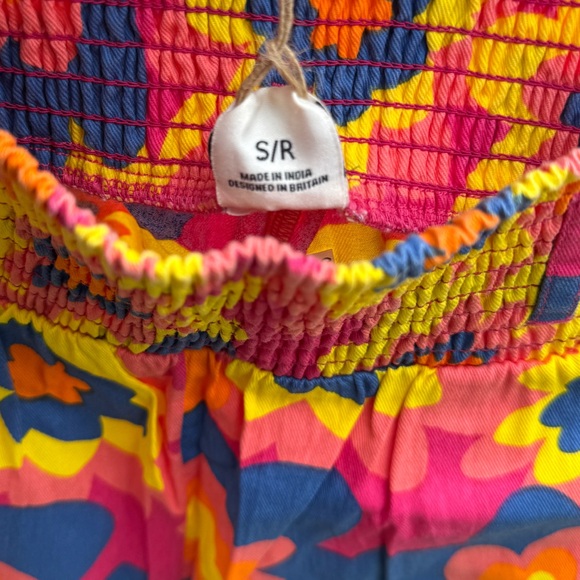 L.E. Kia Trousers: ORGANIC COTTON Imogen Print - Picture 4 of 5